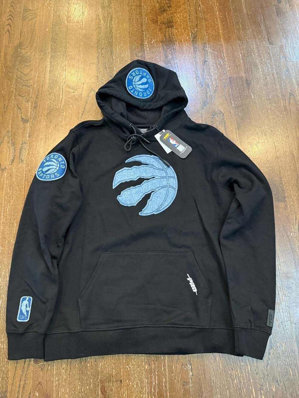 Pro Standard Toronto Raptors NBA Hoodie Black Size M